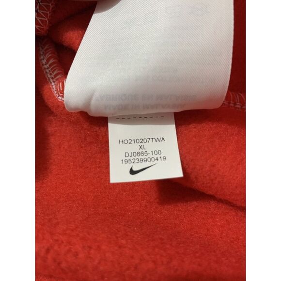 Nike Air Crewneck Sweater Colorblock Hybrid Youth Size XL Men's Small DJ0665-100 - Picture 13 of 13